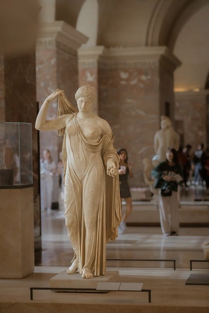 socha v muzeu